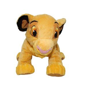 Vintage Disney Store Exclusive The Lion King Simba Plush Toy Stuffed Animal 14in